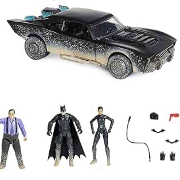 DC Comics Batman Figuren Set - 3 Batman Aus Verschiedenen Filmen 10cm